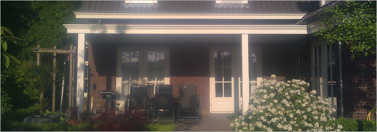 Houten veranda Idee Houten veranda